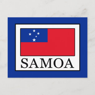 Cartão Postal Samoa