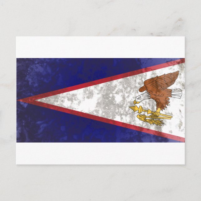 Cartão Postal Samoa Americana (Frente)