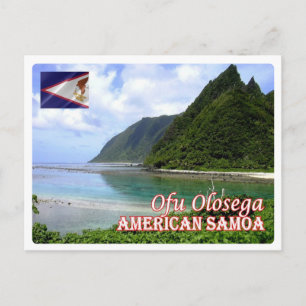 Cartão Postal Samoa Americana - Ofu Olosega -