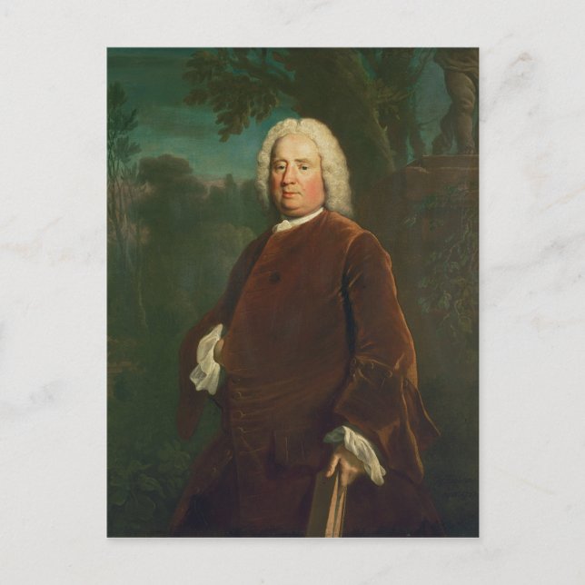 Cartão Postal Samuel Richardson, 1747 (Frente)
