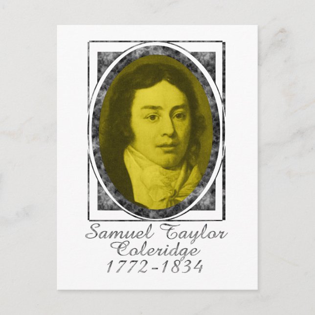 Cartão Postal Samuel Taylor Coleridge (Frente)