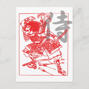 Cartão Postal Samurai