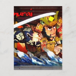 CARTÃO POSTAL SAMURAI
