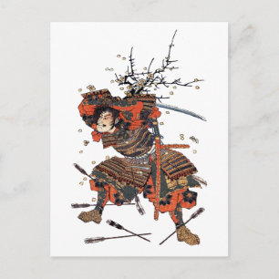 Cartão Postal Samurai