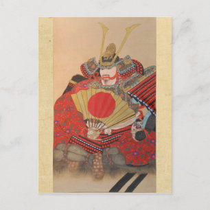 Cartão Postal Samurai japonês