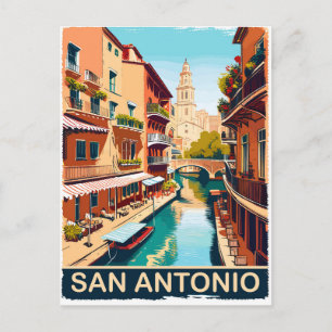 Cartão Postal San Antonio, Cidade, Viagem