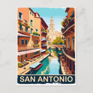 Cartão Postal San Antonio, Cidade, Viagem