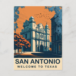 Cartão Postal San Antonio, Texas, Viagem