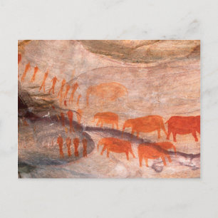 Cartão Postal San, Bushman Rock Art, Cederberg Wilderness