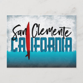 Cartão postal San Clemente Surfboard Califórnia
