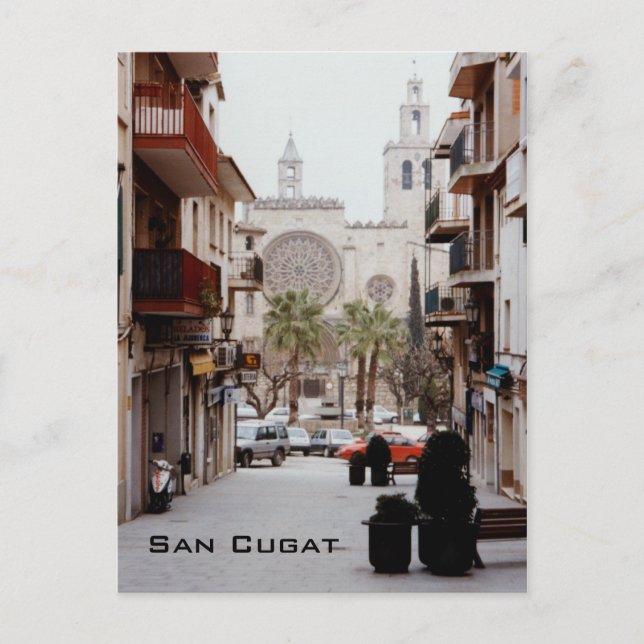Cartão Postal San Cugat (Frente)