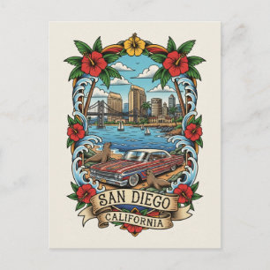 Cartão Postal San Diego Califórnia