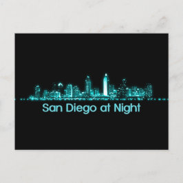 Cartão Postal San Diego Skyline