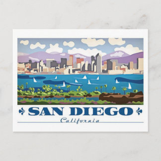 Cartão Postal San Diego Skyline