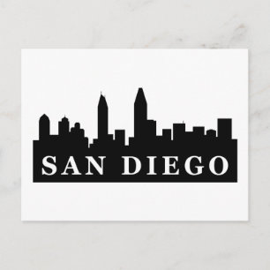 Cartão Postal San Diego Skyline