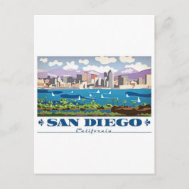 Cartão Postal San Diego Skyline