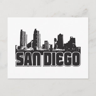 Cartão Postal San Diego Skyline