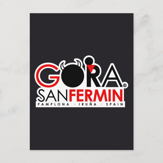 CARTÃO POSTAL SAN FERMIN ESPECIAL EDITION (Frente)