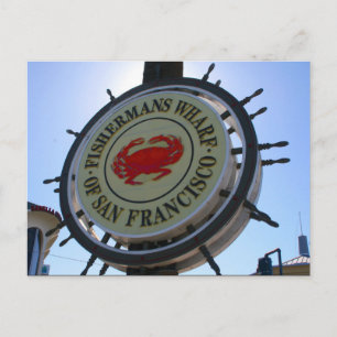 Cartão Postal san fran wharf