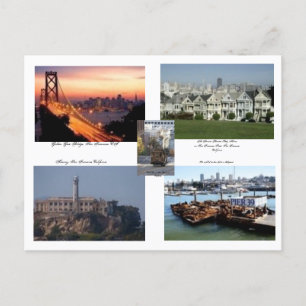 Cartão Postal San Francisco Califórnia
