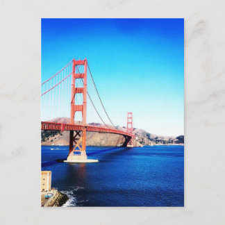 Cartão Postal San Francisco golden gate bridge Califórnia