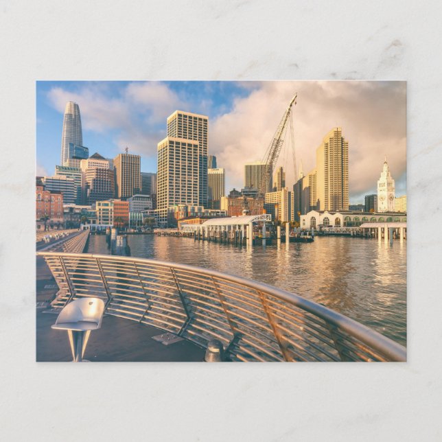 Cartão Postal San Francisco Skyline (Frente)