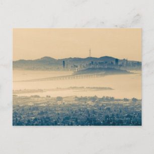 Cartão Postal San Francisco skyline California EUA