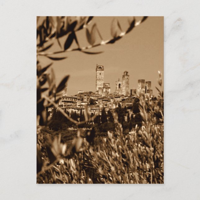 Cartão Postal San Gimignano (Frente)