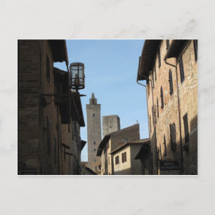 Cartão Postal San Gimignano Toscana Itália