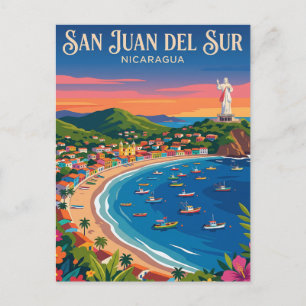 Cartão Postal San Juan del Sur Nicarágua