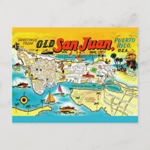 Cartão Postal San Juan Porto Rico