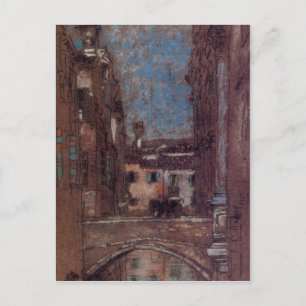 Cartão Postal San Rocco por James Abbott McNeill Whistler
