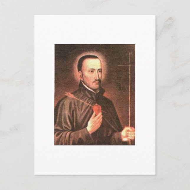 Cartão Postal San Roque González de Papais noeis Cruz (Frente)