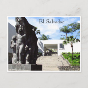 Cartão Postal san salvador museo de arte