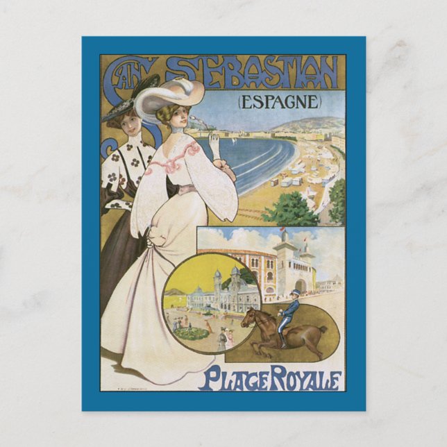 Cartão Postal San Sebastian (Frente)