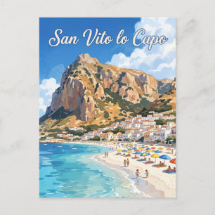 Cartão Postal San Vito lo Capo Itália