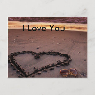 Cartão Postal Sand Heart