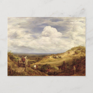 Cartão Postal Sand Pits, Hampstead Heath, 1849