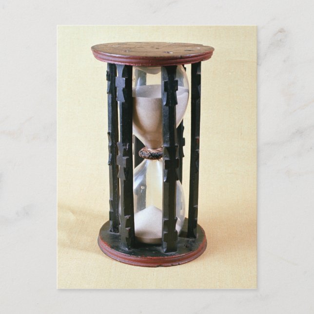 Cartão Postal Sandglass, século XVII (Frente)