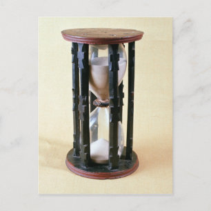 Cartão Postal Sandglass, século XVII