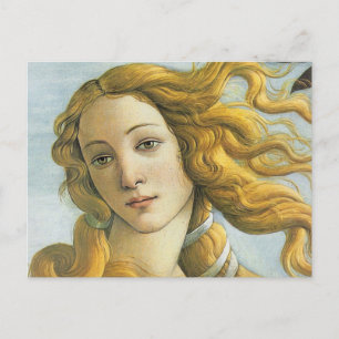 Cartão Postal Sandro Botticelli - Vênus (Detalhe)