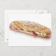 Cartão Postal sanduíche com presunto e queijo (Frente/Verso)