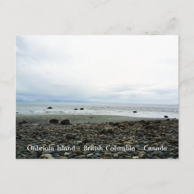 Cartão Postal Sandwell Beach (Frente)