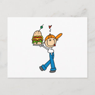 Cartão Postal Sandwich Connoisseur Stick