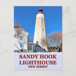 Cartão Postal Sandy Hook Lighthouse, Cartão-postal de Nova Jerse