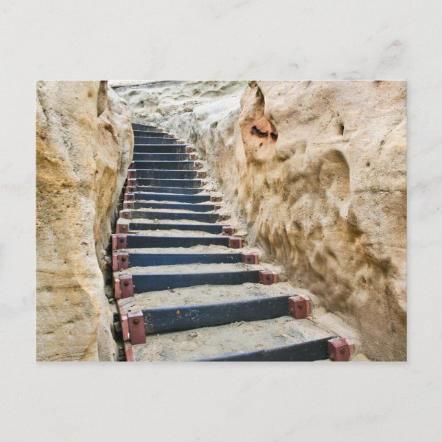 Cartão Postal Sandy Stairway (Frente)