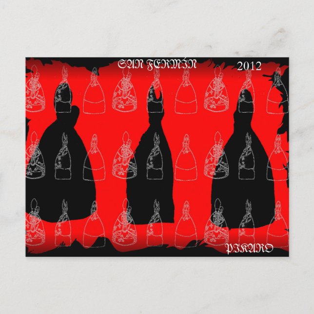 CARTÃO POSTAL SANFERMIN (Frente)