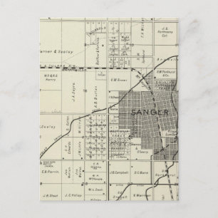 Cartão Postal Sanger, Califórnia