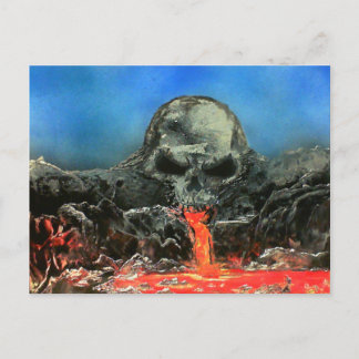 Cartão Postal Sangue cai