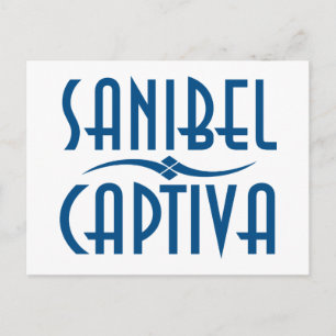 Cartão Postal Sanibel Captiva Islands Flórida